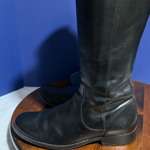 Frye Melissa Stud Back Zip Knee High Boots - Picture 3 of 5